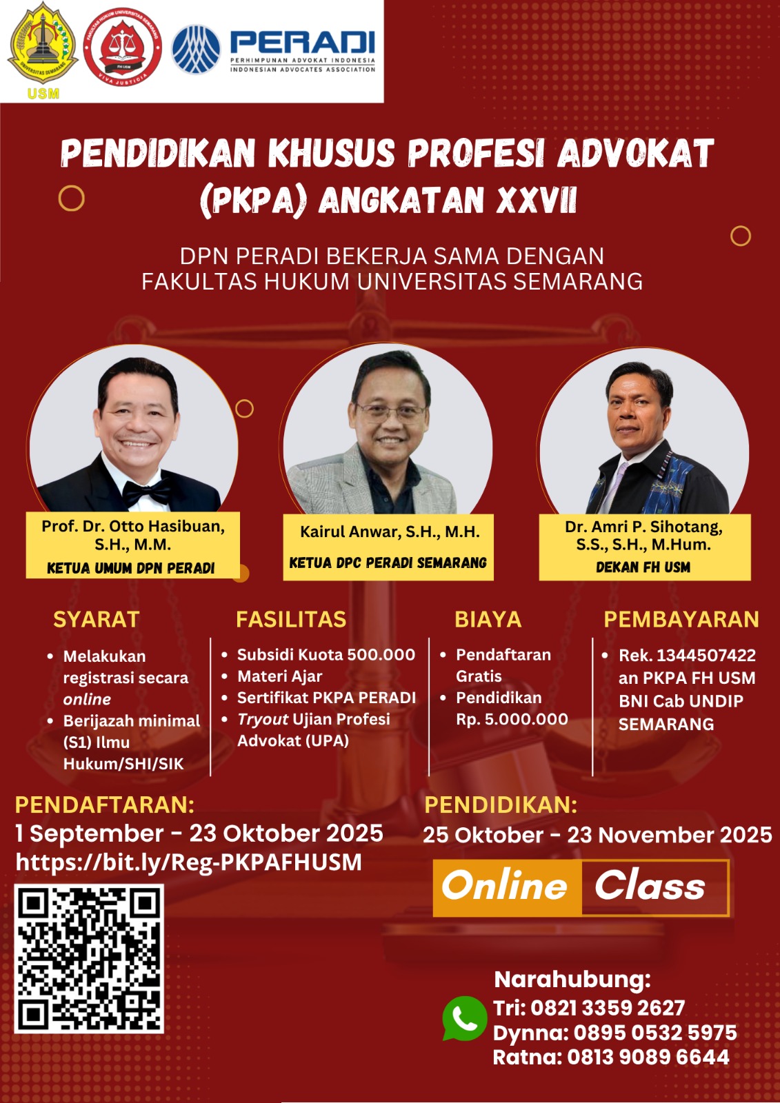 PKPA Angkatan XXVII – FH Universitas Semarang