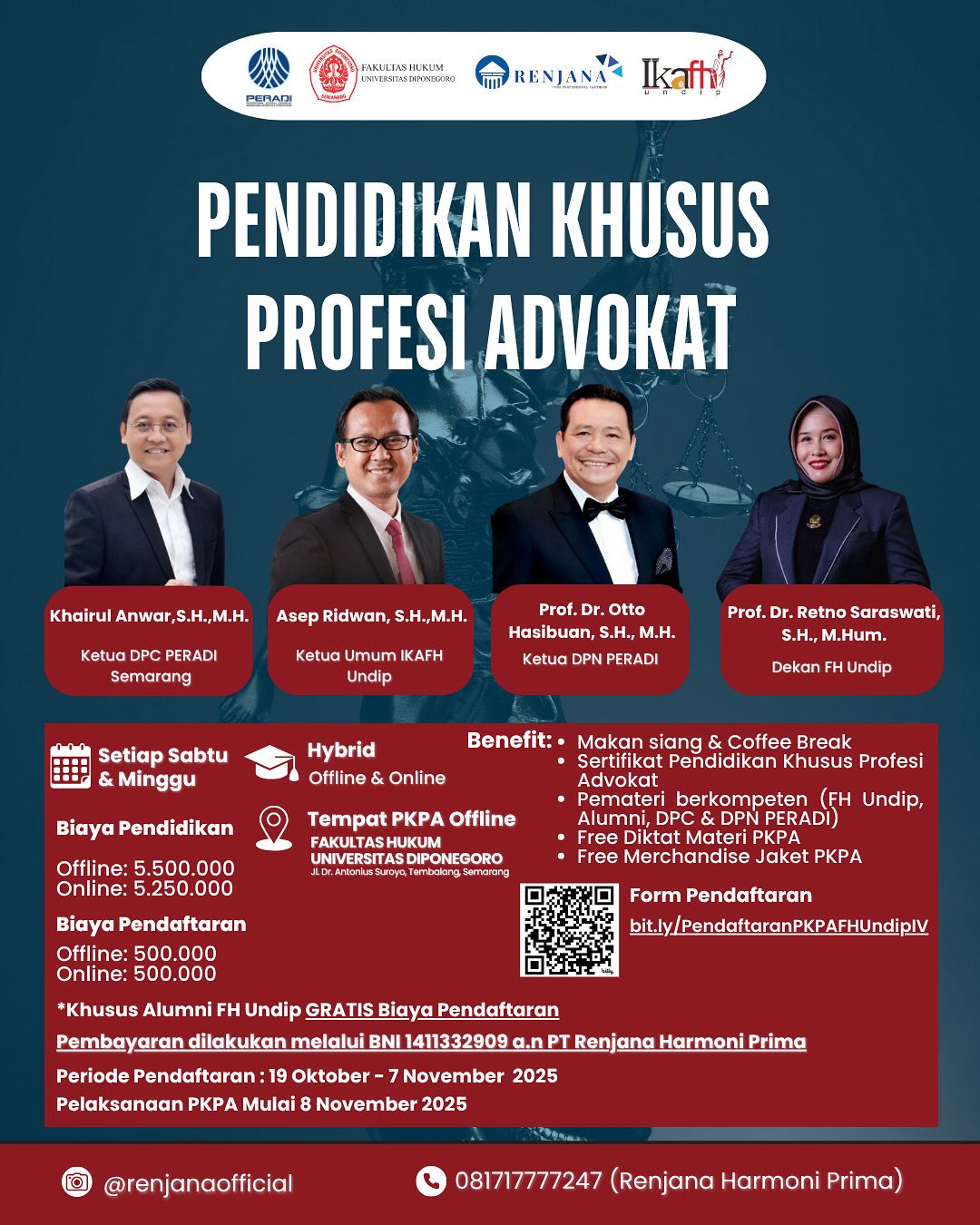 PKPA – Fakultas Hukum Universitas Diponegoro (Hybrid)