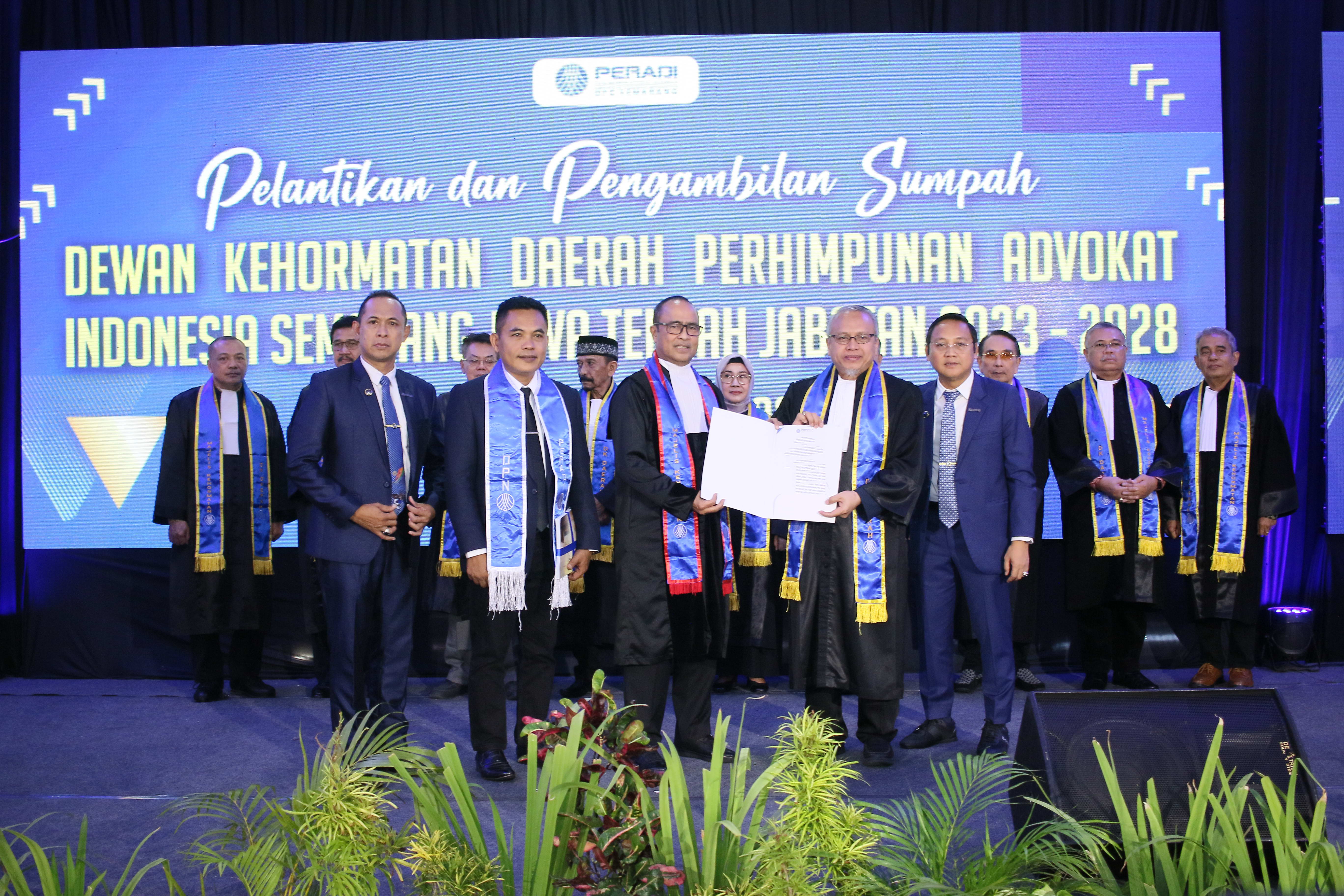 Pelantikan Dewan Kehormatan Daerah